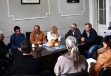 Salomón recibió a los diputados provinciales Lordén y Miranda