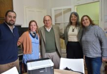 Cazón: Municipio entregó una impresora al Jardín de Infantes “Nidito Alegre”