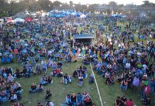 Multitudinaria celebración por el 142° aniversario de la llegada del tren